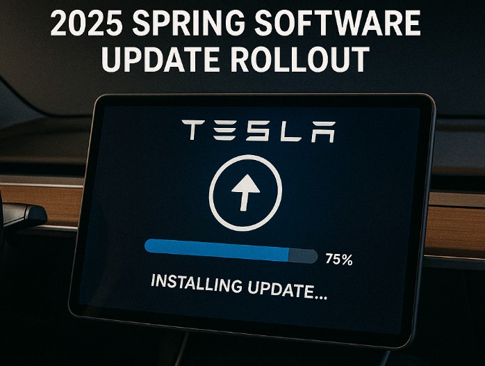 TESLA 2025 봄 소프트웨어 업데이트 시작
TESLA 2025 Spring Software Update Rollout