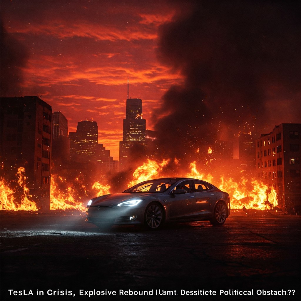 “테슬라, 정치적 역풍 속에서 반등의 신호탄을 쏘다!”  (Tesla in Crisis, Explosive Rebound Despite Political Obstacles?!&nbsp;)