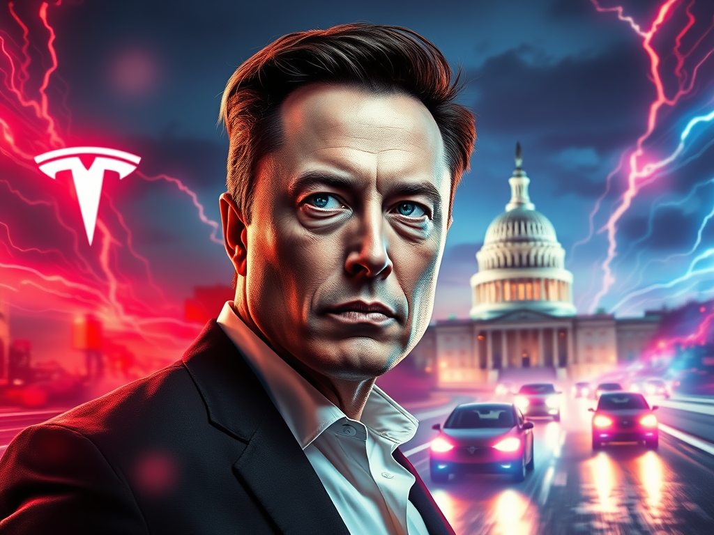 일론 머스크, 판을 뒤흔들다! 테슬라發 정치적 빅뱅과 자율주행 기술의 폭풍&nbsp;전야!